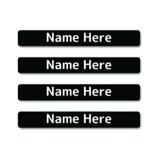 Single Colour Mini Name Label