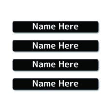 Single Colour Mini Name Label