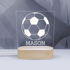 Soccer Ball Personalised Night Light