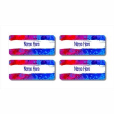 Splatter Rectangle Name Label
