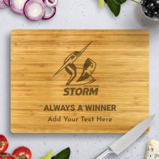 Storm NRL Bamboo Cutting Board