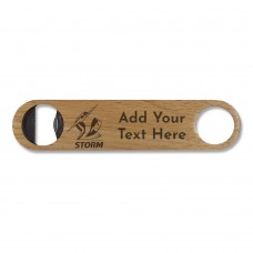 NRL Storm Wooden Bottle Opener