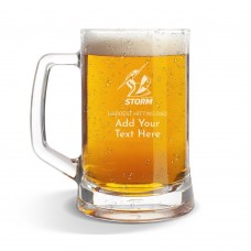 NRL Storm Christmas Glass Beer Mug
