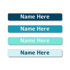 Summer Mini Name Label