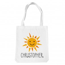 Sunshine White Tote Bag