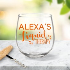 Therapy Stemless Wine Glass