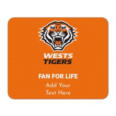 NRL Wests Tigers Mouse Mat