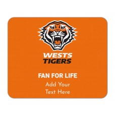 NRL Wests Tigers Mouse Mat