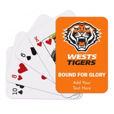 NRL Wests Tigers Playing Cards
