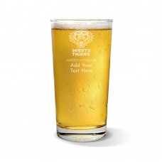 NRL Wests Tigers Pint Glass