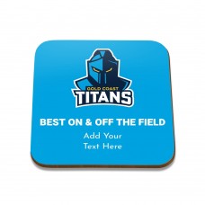 NRL Titans Square Coaster