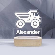 Truck Personalised Night Light