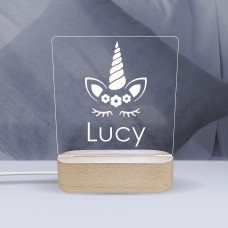 Unicorn Horn Personalised Night Light