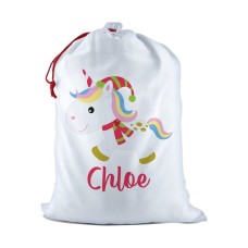 Unicorn Santa Sack