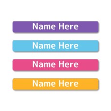 Vivid Mini Name Label