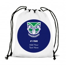 NRL Warriors Drawstring Sports Bag