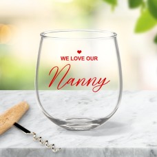 We Love Our Stemless Wine Glass