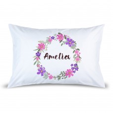 Wreath Pillow Case