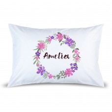 Wreath Pillow Case