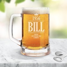 Year Glass Beer Mug