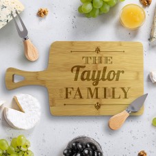 Taylor Family Rectangle Bamboo Serving Board