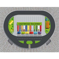 Raceway Track Blanket