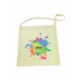 Splatter Design Calico Tote Bag