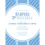 Blue Party Invitation
