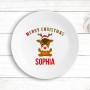 Cute Reindeer Kids' Plate