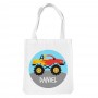 Flaming Truck Premium Tote Bag