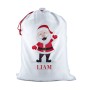 Happy Santa White Santa Sack