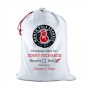 Nice List White Santa Sack