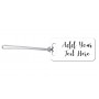 Add Your Own Message Bag Tag