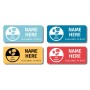 Bright Allergy Labels