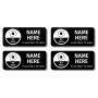 Single Colour Allergy Labels