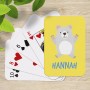 Bear Playing Cards