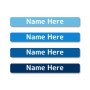Blues Mini Name Label