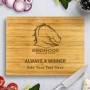 NRL Broncos Bamboo Cutting Board