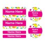 Bubbles Mixed Name Label Pack