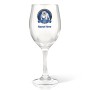 NRL Bulldogs Wine Glass