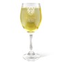 NRL Bulldogs Engraved Wine Glass