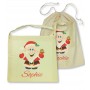 Santa Calico Bag
