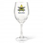 NRL Cowboys Wine Glass