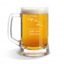NRL Dolphins Glass Beer Mug