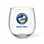 NRL Eels Stemless Wine Glass
