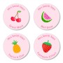 Fruit Teacher Stickers