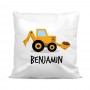 Yellow Digger Classic Cushion Cover