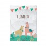 Llama Flags Blanket