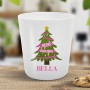 Pink Christmas Kids Cup