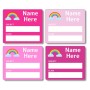 Rainbow School Book Labels